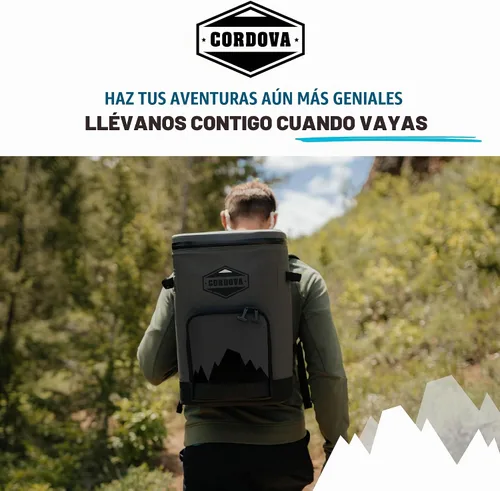 Vista 3 de Cordova Outdoors Mochila Backcountry Class con enfriador suave, bolsa térmica aislada, con aislamiento de espuma, duradera, protección UV