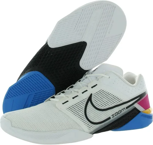 Vista 2 de Zoom Metcon Turbo 2 - Zapatos de entrenamiento para hombre, talla 8.0 a 14.0, color blanco, negro y azul fotográfico, BlancoPhoto BluePink PrimeBl