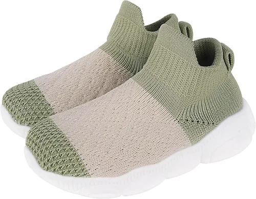 Vista 18 de Zapatos de bebé Pantuflas para niños pequeños, calcetines para niños y niñas, suela antideslizante
