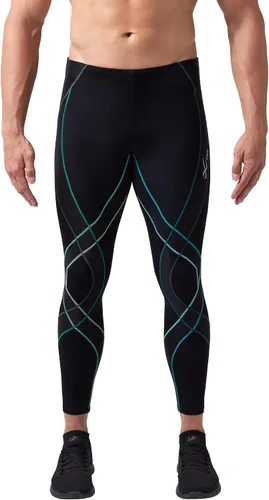 Vista 9 de CW-X - Malla de compresión para hombres Endurance Generator, soporte para articulaciones y músculos Negro
