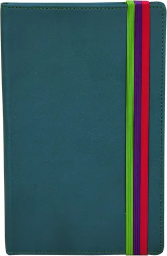 Vista 16 de Samsill, diario de escritura, cubierta de tapa dura, tamaño clásico, 5,25 pulgadas x 8,25 pulgadas, 120 hojas revestidas (240 páginas), negro