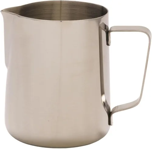 Vista 8 de Rattleware - Jarra de arte con leche de acero inoxidable de 20 onzas Jarra de vapor clásica
