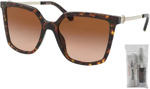 Vista 2 de Tory Burch TY7146 Square Sunglasses for Women + BUNDLE with Designer iWear Complimentary Eyewear Care Kit