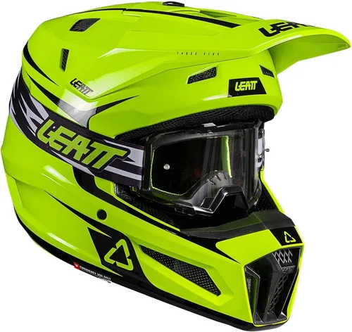 Vista 7 de Leatt Casco compuesto Moto 3.5 con kit de gafas 3.5