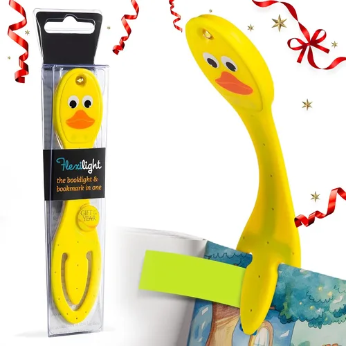 Vista 10 de Flexilight Pal - Luz de lectura 2 en 1, marcapáginas, luz LED con clip, lámpara de lectura para niños y adultos, accesorios de libro de regalo