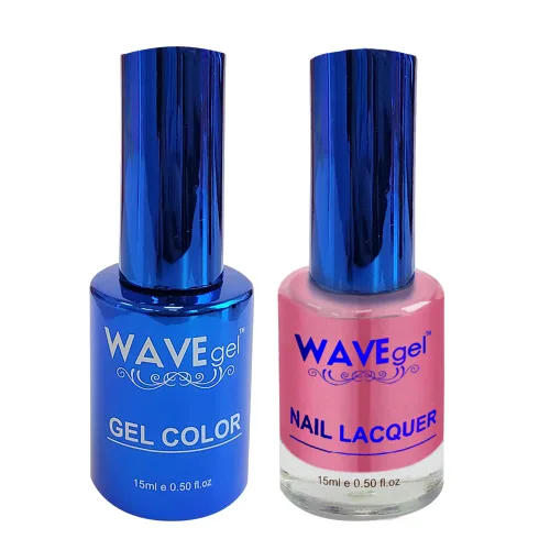 Vista 25 de WAVEGEL - Juego dúo de gel y esmalte de uñas a juego - Colección Royal - #001 ¡Blanco sobre blanco! I 0.5 onzas