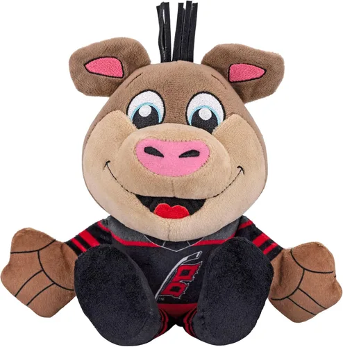 Vista 9 de Bleacher Creatures Boston Bruins Blades 8" Kuricha Mascot Sentada de Peluche - Suave Inspirado en Mascota Chibi de la NHL
