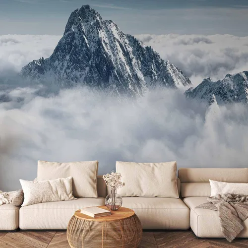Vista 2 de artgeist Mural de pared Montañas 79 x 61 pulgadas - XXL Papel tapiz no tejido de vellón Decoración de pared Impresión fotográfica Imagen Diseño