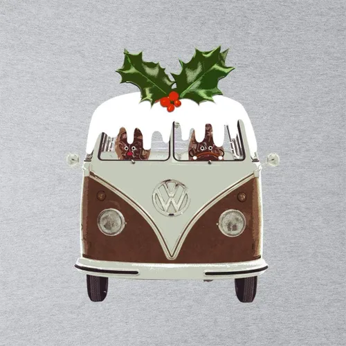 Vista 2 de Volkswagen Christmas Pudding Camper Women's T-Shirt