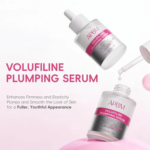 Vista 6 de APBM Volufiline Suero rellenador para la cara 5% de volufilina + 3% niacinamida + 1% multipéptido Volumen visible para líneas debajo de los ojos