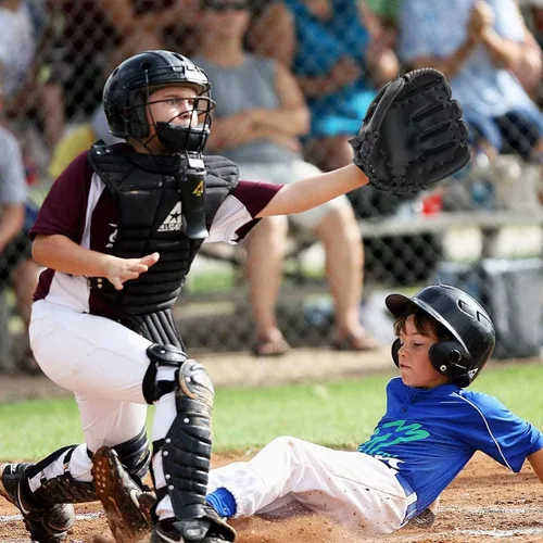Vista 7 de Guante de béisbol, guante de sóftbol, guante de atrapador, cómodo guante de sóftbol y béisbol para niños, jóvenes, adultos, deportes y béisbol