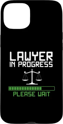 Vista 9 de Lawyer in Progress Scales of Justice Law School Student Case for iPhone 16