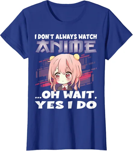 Vista 47 de Ver camiseta japonesa de anime con estampado de anime Girl, Negro, S