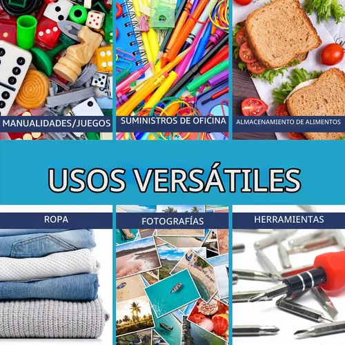 Vista 4 de GPI - Bolsas con cremallera de 7 x 10 pulgadas, bolsas de plástico transparente con cierre con cierre superior resellable para sándwiches