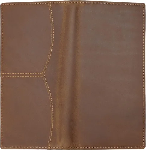 Vista 3 de Polare - Cartera larga y plegable de piel de vaca para hombre