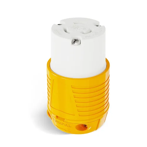 Vista 8 de RVGUARD extremos de cable de extensión macho y hembra, juego de enchufe y conector de repuesto de hoja recta de 15 A 125 V de servicio pesado, tipo