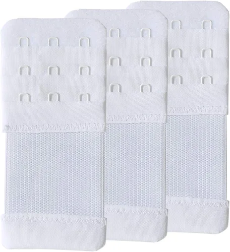 Vista 30 de SAMGU Extensores de brasier para mujer, 2 ganchos, 3 ganchos, 4 ganchos, 5 ganchos, 6 ganchos, correa de extensión de brasier elástica suave 2