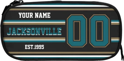 Vista 20 de Estuche de lápices personalizado Arizona con número de nombre, caja de lápices personalizada estilo fútbol, estuche de bolígrafo personalizado