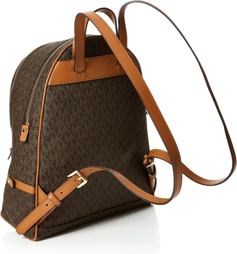 Vista 3 de Michael Kors Rhea - Mochila pequeña de cuero