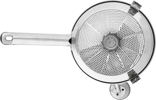 Vista 3 de Norpro Molino de alimentos de acero inoxidable, plata