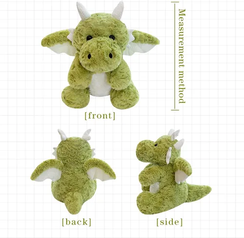 Vista 7 de SUSULF Pequeño Dragón Volador – Lindo Juguete de Peluche de Animal – Adorable Juguete de Dragones Suaves de Peluche y Regalos – Regalo Perfecto