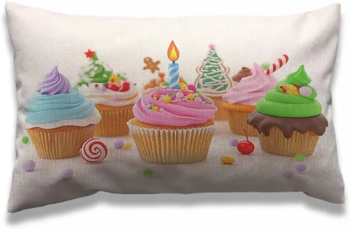 Vista 12 de AOYEGO Funda de almohada de cactus de 12 x 20 pulgadas, diseño de flores de cactus, plantas del desierto, botánica, rectangular, fundas de almohada