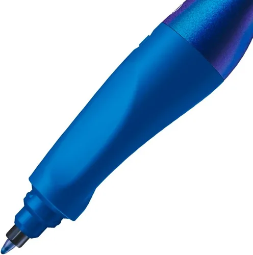 Vista 3 de Cómodo bolígrafo STABILO EASYoriginal Single Pen - diseño azul - diestro