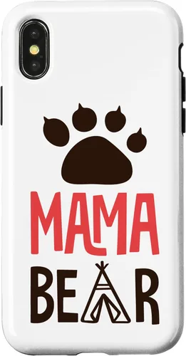 Vista 5 de Funda para iPhone 14 Pro Max Mama Bear