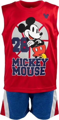 Vista 7 de Disney Lion King Pixar Toy Story - Camiseta sin mangas y pantalones cortos de Mickey Mouse Cars de 3 piezas