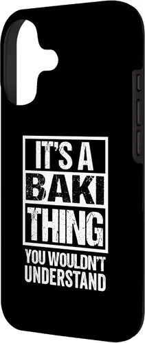 Vista 2 de It's A Baki Thing You Wouldn't Understand First Name Case for iPhone 17