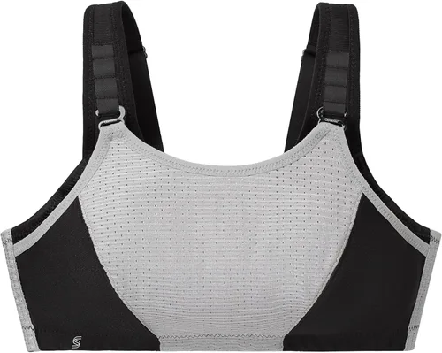 Vista 4 de Glamorise Sujetador deportivo de doble capa con control personalizado para mujer