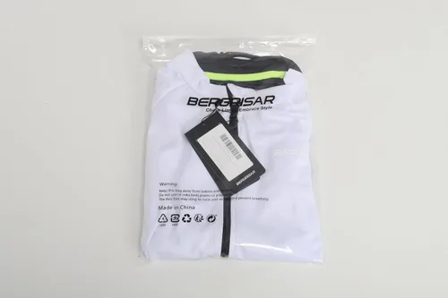 Vista 6 de BERGRISAR Camisetas básicas de ciclismo para hombre, manga corta, bolsillos con cremallera