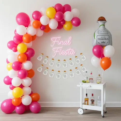 Vista 5 de Globo de tequila (juego de 1, 30 pulgadas), decoraciones de fiesta de tequila, decoraciones de cumpleaños 21 para hombres, margs y despedida