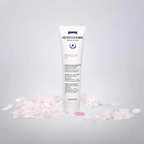 Vista 4 de Crema de pelado de ácido glicólico ómico/isis 12% 1oz