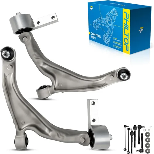 Vista 79 de PHILTOP 6 piezas de brazo de control delantero inferior con barra estabilizadora de rótula para Nissan Rogue 2014-2020 Rogue Sport 2017-2022 Qashqai