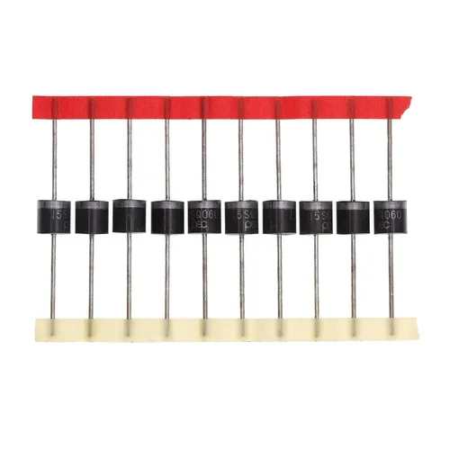 Vista 11 de 5PCS 10SQ045 Schottky Barrera Rectificador Diodos 10A 45V R-6 Axial 10 Amp 45 Voltios