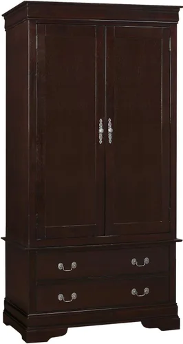 Vista 7 de Glory Furniture Louis Phillipe - Armario de 2 cajones en color beige
