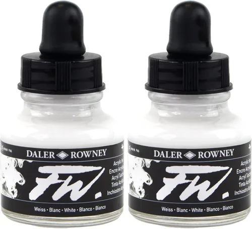 Vista 13 de Daler-Rowney FW - Tinta acrílica para artistas, 1 oz, oro sintético (160029701)