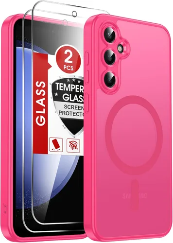 Vista 46 de LeYi Funda para teléfono Samsung-S23: protector de pantalla e imán MagSafe Púrpura