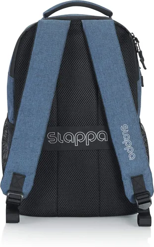 Vista 9 de Slappa Alpha Series - Mochila para laptop para videojuegos, se adapta a portátiles de hasta 15 pulgadas; azul (SL-ALPHA-LAPTOP-BP-BLU)