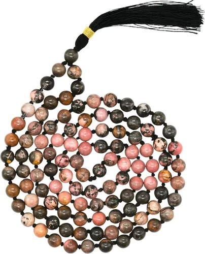 Vista 65 de Collar y Pulsera de Cuentas de Oración Japa Mala de Amazing Gemstone, 108 Cuentas para Meditación turquesa (African Turquoise)