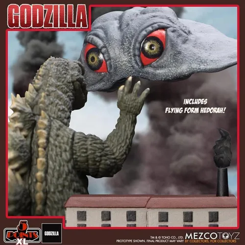Vista 5 de Mezco - Juego en caja 5 puntos XL Godzilla vs Hedorah