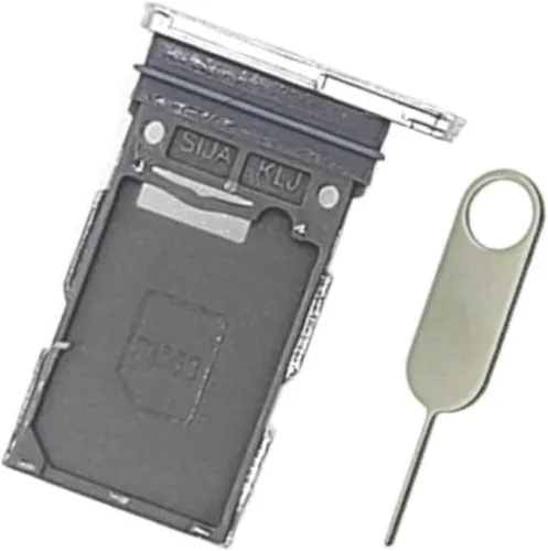 Vista 4 de Bandeja de tarjeta SIM de repuesto para Samsung Galaxy S22 Ultra SM-S908U S908U1 (Phantom Black) - Versión de EE. UU