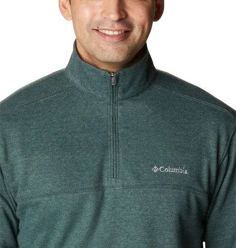 Vista 4 de Chaqueta Columbia Hart Mountain II para hombre, con media cremallera