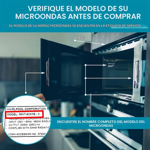 Vista 2 de Omaeon Filtro de grasa 13x6 para Whirlpool W10208631A (paquete de 2)
