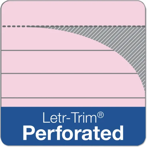 Vista 10 de Tops Prism Plus - Bloc legal de 5 x 8 pulgadas, perforado, gris, regla estrecha, 50 hojas por bloc de escritura, paquete de 12 (63060)