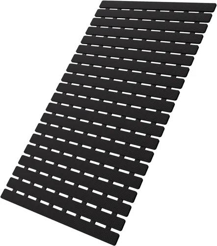 Vista 10 de MBOSS Tapete de ducha antideslizante para bañera, tapete de baño para ducha, tapete de baño para ducha, tapete de ducha antideslizante con orificio