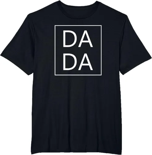 Vista 29 de DADA - Camiseta a juego para el primer día del padre, regalo para papá y mamá, Negro, S