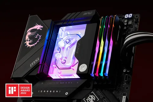 Vista 6 de EK EKWB Quantum Velocity 2 - Bloque de agua para CPU, AM5, D-RGB, níquel + Plexi
