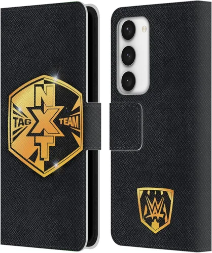 Vista 250 de Head Case Designs Officially Licensed WWE Cruiserweight Champion Title Belts Leather Wallet Case Compatible with Samsung Galaxy A07 4G Campeón